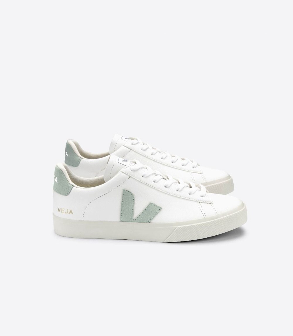 Veja Trainers Mens White - Campo Chromefre - INLE-42135